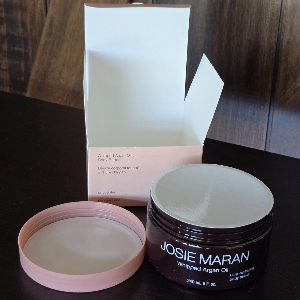 Josie Maran Whipped Argan Oil- UNSCENTED 8oz - Picture 3 of 4